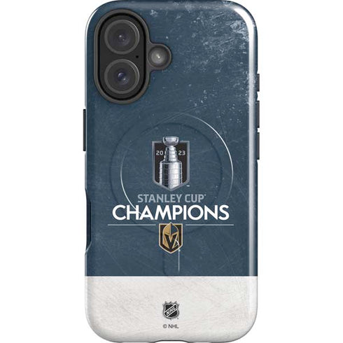 NHL Stanley Cup Champions 2023: Vegas Golden Knights iPhone 16 Plus Magsafe Impact Case